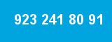 923 241 80 91 923 241 80 91